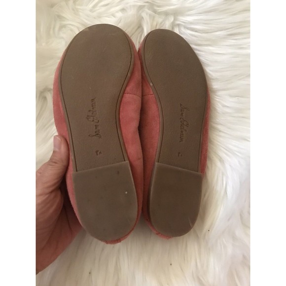 NWOT sam edelman coral suede ballet flats size 8.5 - Picture 6 of 6